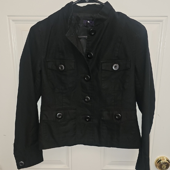 Morbid, Threads, Black, Utility, Jacket, Goth, Grunge, Office, Unisex, School - Picture 1 of 5